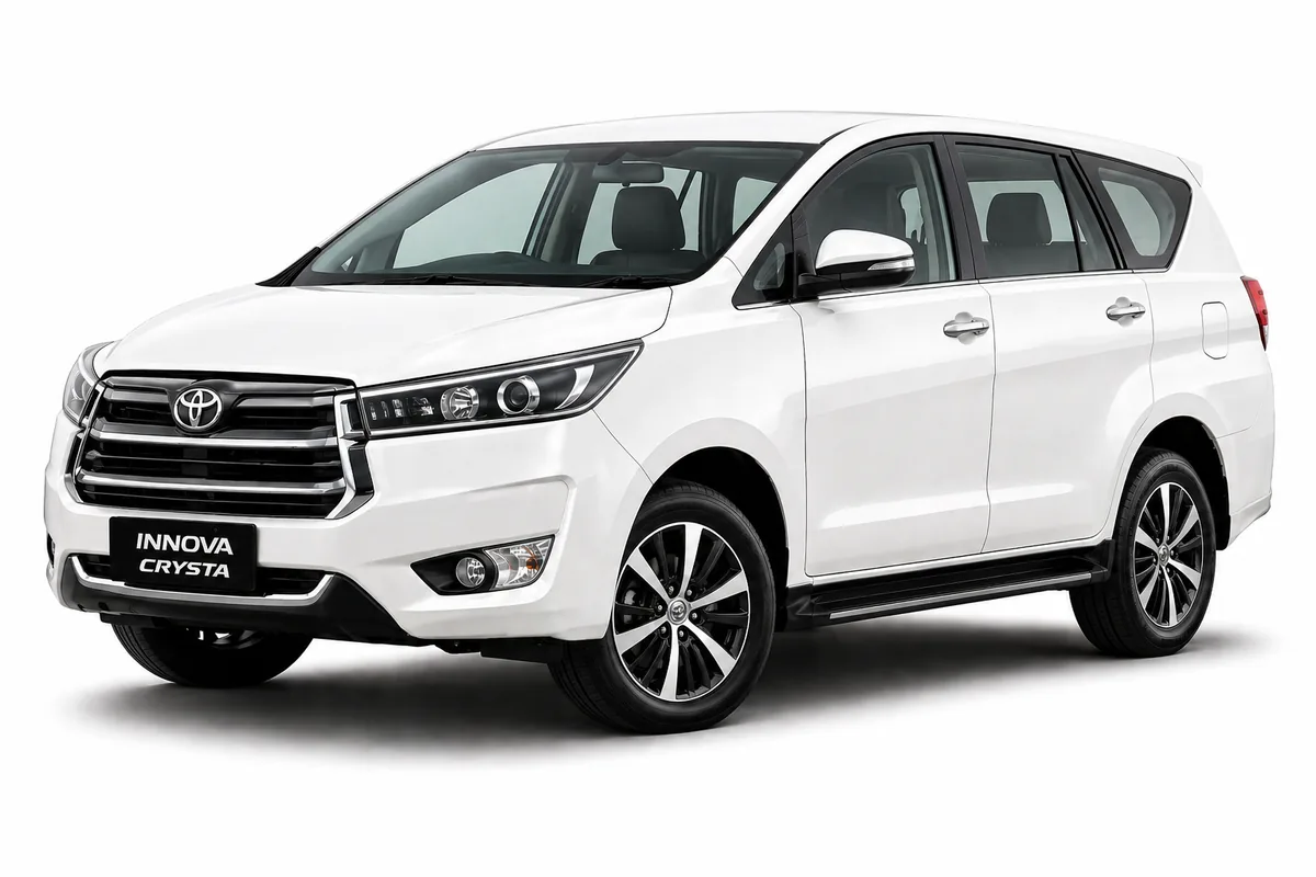 Toyota Innova Crysta on rent in Vijayawada
