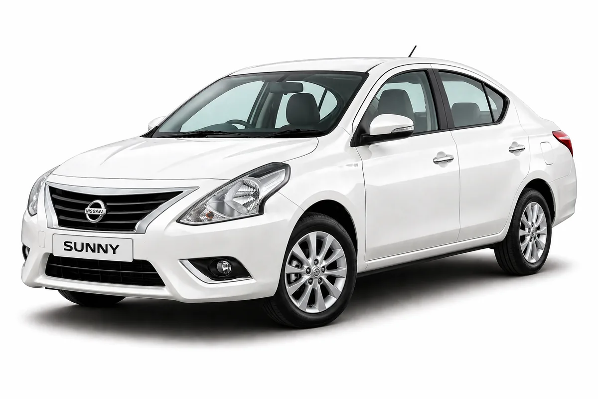 Nissan Sunny on rent in Vijayawada